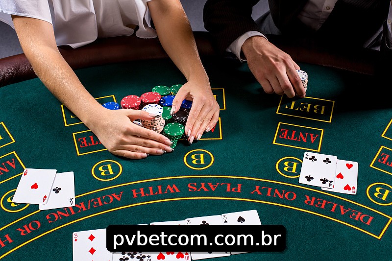 Mesa de Blackjack pvbet